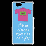 Coque Sony Xperia Z1 Compact Supporters Bonus offensif-défensif Bleu