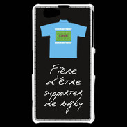 Coque Sony Xperia Z1 Compact Supporters Bonus offensif-défensif Noir 2