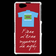 Coque Sony Xperia Z1 Compact Supporters Bonus offensif-défensif Rouge 2