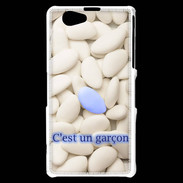 Coque Sony Xperia Z1 Compact Dragée C'est un garçon PR