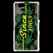 Coque Sony Xperia Z1 Compact Since cannabis 1963