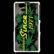 Coque Sony Xperia Z1 Compact Since cannabis 1971