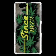 Coque Sony Xperia Z1 Compact Since cannabis 1972