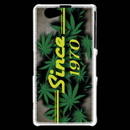 Coque Sony Xperia Z1 Compact Since cannabis 1970