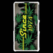 Coque Sony Xperia Z1 Compact Since cannabis 1974