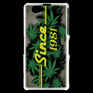 Coque Sony Xperia Z1 Compact Since cannabis 1981