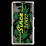 Coque Sony Xperia Z1 Compact Since cannabis 2002
