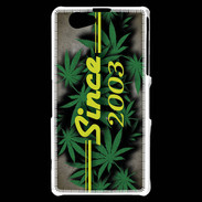 Coque Sony Xperia Z1 Compact Since cannabis 2003