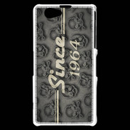 Coque Sony Xperia Z1 Compact Since crane gris 1964