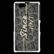 Coque Sony Xperia Z1 Compact Since crane gris 1971