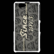 Coque Sony Xperia Z1 Compact Since crane gris 1973