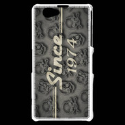 Coque Sony Xperia Z1 Compact Since crane gris 1974