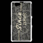 Coque Sony Xperia Z1 Compact Since crane gris 1998
