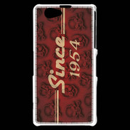 Coque Sony Xperia Z1 Compact Since crane rouge 1954