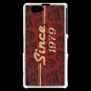 Coque Sony Xperia Z1 Compact Since crane rouge 1979