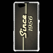 Coque Sony Xperia Z1 Compact Since 1956 gris