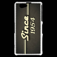 Coque Sony Xperia Z1 Compact Since 1954 gris