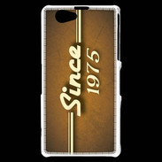 Coque Sony Xperia Z1 Compact Orange since 1975