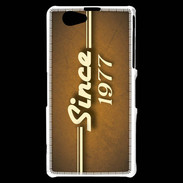 Coque Sony Xperia Z1 Compact Orange since 1977