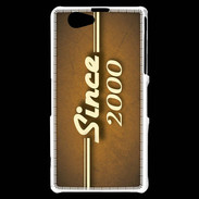 Coque Sony Xperia Z1 Compact Orange since 2000
