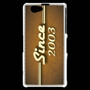 Coque Sony Xperia Z1 Compact Orange since 2003