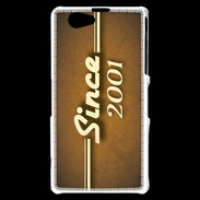 Coque Sony Xperia Z1 Compact Orange since 2001