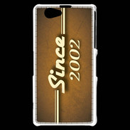 Coque Sony Xperia Z1 Compact Orange since 2002