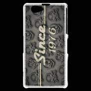 Coque Sony Xperia Z1 Compact Since crane gris 1976