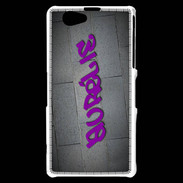 Coque Sony Xperia Z1 Compact Aurélie Tag