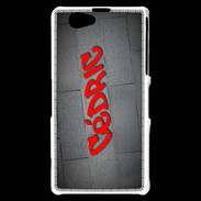 Coque Sony Xperia Z1 Compact Cédric Tag