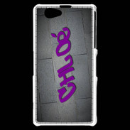 Coque Sony Xperia Z1 Compact Chloé Tag