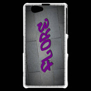 Coque Sony Xperia Z1 Compact Flore Tag