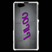 Coque Sony Xperia Z1 Compact Lilou Tag