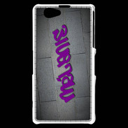 Coque Sony Xperia Z1 Compact Mélanie Tag