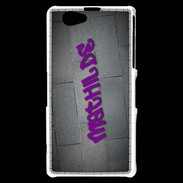 Coque Sony Xperia Z1 Compact Mathilde Tag