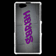 Coque Sony Xperia Z1 Compact Sarah Tag