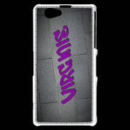 Coque Sony Xperia Z1 Compact Virginie Tag