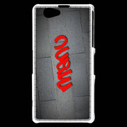 Coque Sony Xperia Z1 Compact Manu Tag