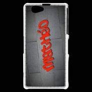 Coque Sony Xperia Z1 Compact Mathéo Tag