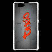 Coque Sony Xperia Z1 Compact Théo Tag