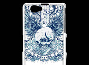 Coque Sony Xperia Z1 Compact Tête de mort Lucky One 13