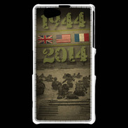 Coque Sony Xperia Z1 Compact Débarquement Normandie plage 1 ZG