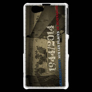Coque Sony Xperia Z1 Compact Débarquement Normandie plage 2 ZG