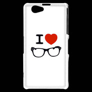 Coque Sony Xperia Z1 Compact I love Lunette 
