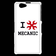 Coque Sony Xperia Z1 Compact I love Mecanic
