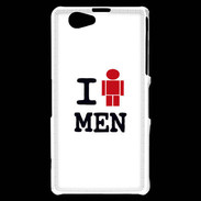 Coque Sony Xperia Z1 Compact I love Men