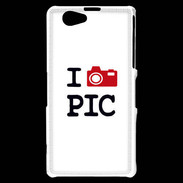 Coque Sony Xperia Z1 Compact I love Pic