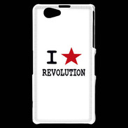 Coque Sony Xperia Z1 Compact I love Revolution