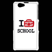 Coque Sony Xperia Z1 Compact I love School