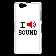 Coque Sony Xperia Z1 Compact I love Sound